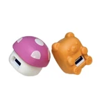 Vivitar Novelty Usb Wall Charger - 1 Amp Single Port (2 Pack) Mushroom And Bear. Fixed Price $25.56.