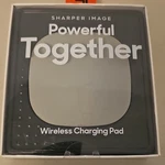 Sharper Image Qi Wireless Charging Pad Universal Gray 1014042 2315146. Fixed Price $12.00.