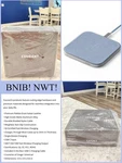 Courant Catch 1 Wireless Cellphone Charger Italian Leather Blue New Bnib Sealed. Fixed Price $31.00.