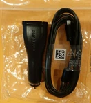 Original Samsung Car Charger ECA-P10XBE And Data Cable ECB-DU4EBE. Fixed Price $6.00.