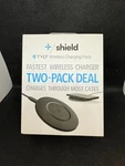 Tylt Shield Wireless Charging Pad Bundle - Two Pack Deal 2 Qi. Fixed Price $13.98.
