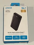 Anker 20,000 Mah 15W 2-PORT Portable Charger Battery Power Bank Open Box. Fixed Price $24.95.