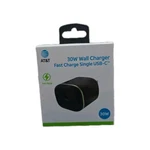 At&t Singe Usb-c Wall Charger 30W Fast Black Foldable Prongs. Fixed Price $13.98.
