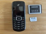 Samsung Model SGH-T105G Tracfone Black And Silver Untested As-is With Sim Card. Fixed Price $19.45.