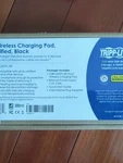 Tripp Lite Dual Wireless Qi-certified Charging Pad Black U280Q02FLBK. Fixed Price $57.99.