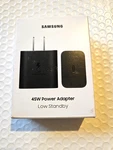 Samsung - Super Fast Charging 45W Power Adapter Black Genuine. Fixed Price $21.90.