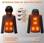 Pifmysedol Women's Heated Jacket With Battery Pack, Outdoor Sports Xl. Fixed Price $137.70.