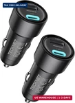 Tecknet Usb Car 2PACK 48W 2-PORT Cigarette Lighter Fast Chargering, Pd. Fixed Price $14.80.