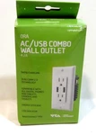 Ac And Usb Combo Wall Outlet Rapid Charge 4.2 Amp New. Fixed Price $20.95.