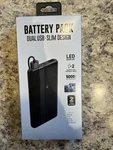 Slim Battery Pack Dual Usb 2 Ports Iphone Android Charger New. Fixed Price $9.22.