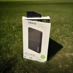 New Ihome Slim Charge Portable Battery 3000 Mah Black IH-PP2010AG. Fixed Price $19.99.