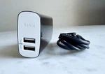 Belkin F8M979 Black 4000MAH Dual Usb Ports Rechargeable Power Battery Pack. Fixed Price $9.99.