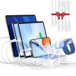 90W Charging For Multiple Devices, 6 Port Usb Charger Station.... Fixed Price $71.32.