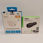 Anker 20W Nano Usb-c Fast Charger Wall + Belkin Dual Car. Fixed Price $24.99.