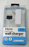 Ihome 30 Pin Wall Charger. Fixed Price $9.99.