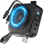 Statik Smartcharge 5-IN-1 Travel Power Bank With Wall Plug & Built Black. Fixed Price $83.06.