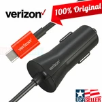Oem Verizon Fast Car Charger For Samsung Galaxy S24/S23/S22/S21/S20/S10/S9/S8/S7. Fixed Price $10.43.
