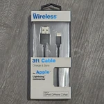 Just Wireless 3FT Lightning To Usb-a Cable For Apple Mfi Certified Charger. Fixed Price $6.99.