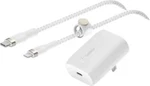 Belkin Boost 30W Pps Usbc Wall Charger Pro Flex Iphone LIGHTN1NG & Usb-c. Fixed Price $13.00.