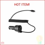 Amazon Basics Fast-charging Car Charger, USBC+1 Usb-a Built-in Coiled Cable. Fixed Price $28.81.