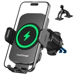 Wireless Car Charger, 80+LBS Safest Strongest 2026 Upgrade Ph. Fixed Price $37.16.