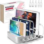 4 Port Charging Station Fast Dock For Apple Ipad Iphone Android Tablet. Fixed Price $29.94.