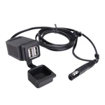 Waterproof Motorcycle Usb Charger - Sae 2 Cable For Iphone Tablet MP4 Gps. Fixed Price $17.09.