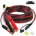 Cuzec 15FT/4.58M 14AWG 20A Battery Alligator Clip CONNECTOR/12V Sae.... Fixed Price $25.56.
