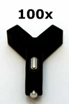 100X Tylt Y-charge Dual Usb 2.1 Dc Car Charger For Iphone 15 Pro Max 14 13. Fixed Price $123.45.