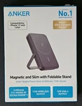 Anker Maggo 5000MAH 7.5W Power Bank With Kickstand - Black. Fixed Price $14.00.
