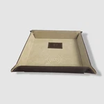 Bey-berk Brown Leather Qi-wireless Snap Valet Tray Charger Station. Fixed Price $26.08.