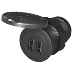 Blue Sea 12/24V Dual Usb Charger 1-1/8" Hole Mount #1045. Fixed Price $56.09.