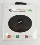 Zendure Wireless Charging Pad With Qi Compatibility ZDQ3S10-B. Fixed Price $34.00.