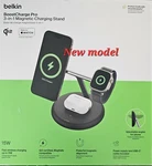 Belkin 3 QI2 Wireless Charger 15W Iphone Watch Airpods. Fixed Price $44.00.
