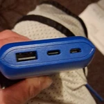 Onn. Blue Portable Power Bank Usb-a Usb-c Micro-usb Multipurpose Battery Charger. Fixed Price $20.85.