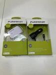 Puregear Apple Iphone Chargers Lot: 5W Wall + 10W Car (new/box Wear). Fixed Price $19.99.