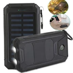 10000MAH Dual Usb Portable Charger Solar Power Bank For Cell Phone Outdoor. Fixed Price $18.39.
