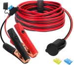 13.1FT/4M 16 Awg Extension Cord Plug Socket With Battery Clamp 12V/ 24V. Fixed Price $23.41.