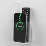 Wall Mount Remote Control Holder Smart Phone Station Clear- RCH1(1PCS). Fixed Price $14.06.