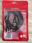 Codi A01068 4' 3-IN-1 Fast Multi Charging Cable Ft Lightning/micro-usb. Fixed Price $19.99.
