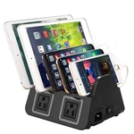 5 Usb Ports Charging Station Organizer For Multiple Devices Fast Des.... Fixed Price $52.14.
