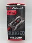 Schumacher Electric Rugged 1750A Lithium Car Battery Jump Starter & Power Pack. Fixed Price $89.95.