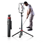 Eug-products 62" Phone Tripod & Selfie Stick For Golf Training, Black. Fixed Price $45.21.