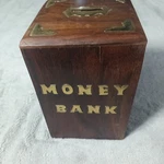 Cube-shaped Piggy Bank,modern Money Saving Box For All Ages Fast. Fixed Price $14.98.
