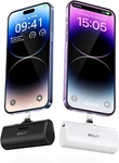 2-PACKS 5000MAH Iphone Lightning Mfi Certified Portable Charger (new). Fixed Price $29.99.