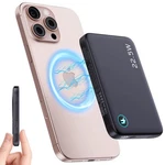 2026 Updated M3 Ultra Slim 0.4'' Wireless Power Bank, 10000MAH Magnetic Black. Fixed Price $38.21.