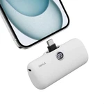 Portable Charger Power Bank 4800MAH W/ Led Display White For Iphone 15+,ANDRIOD. Fixed Price $19.99.
