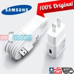 New Original Samsung Wall Home Charger Rapid 2A 5FT Data Cable For Galaxy S4 S3. Fixed Price $6.59.