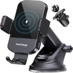 Chgeek Wireless Car Charger, 15W Fast Charging Auto Clamping Phone Holders. Fixed Price $31.45.