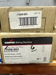 (1) Cooper Arrow-hart 7750W-BOX Usb Charging Station 120VAC White L17. Fixed Price $42.50.